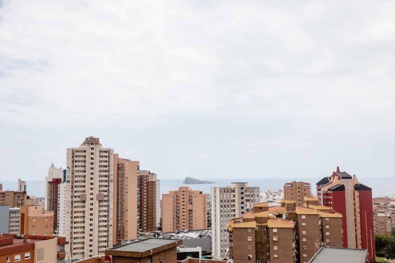 Modern Studio With See And City View Benidorm Exterior foto